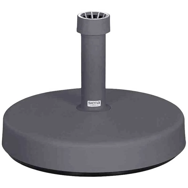 B-Ware Siena Garden Schirmständer Füllfuß 25kg anthrazit mit Supergrip-Überwurfmutter