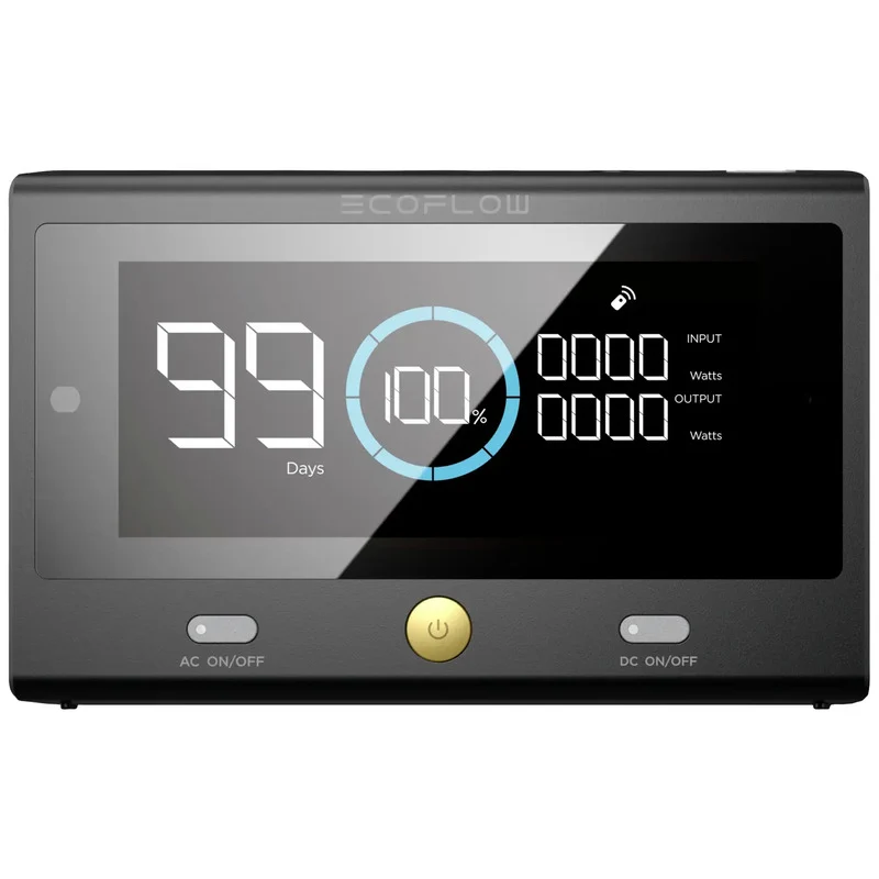 B-Ware ECOFLOW Delta Pro Fernbedienung Bedienpanel bequeme Steuerung der Powerstation