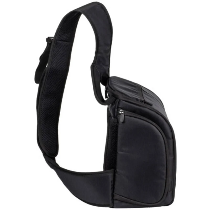B-Ware Rivacase Rucksack 7470 (PS) Kameratasche Notebooktasche schwarz grün Trennwä4