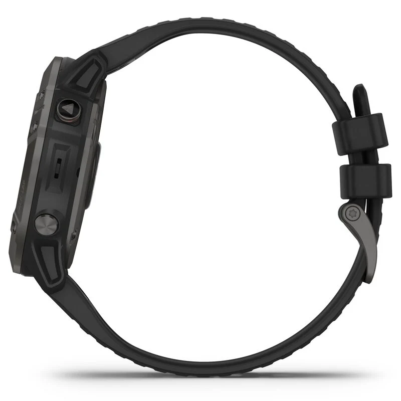 B-Ware Garmin Fenix 6X Pro Solar Titanium Multisport GPS Uhr Smartwatch schwarz Onesize