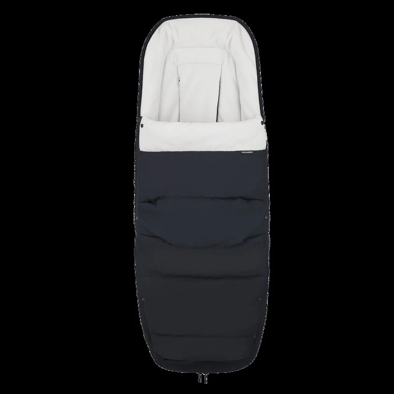 B-Ware easywalker Universaler Fußsack Kinderwageneinsatz Buggyzubehör Coral Black740