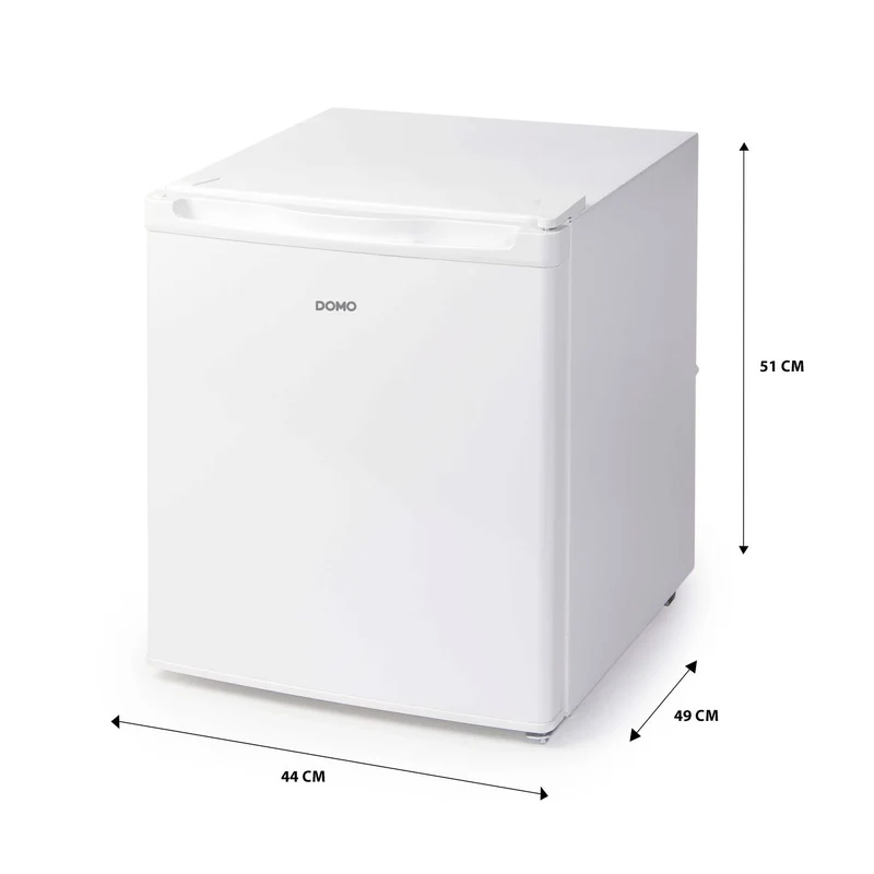 B-Ware DOMO Gefrierschrank Kühlgerät EEK D Standgerät 33 l Weiß