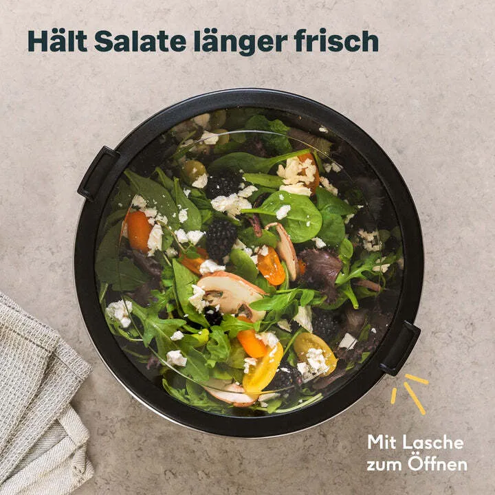 B-Ware SILBERTHAL Deckel Küchenutensilien Salatschleuder-Deckel langlebig 2 STÜCK