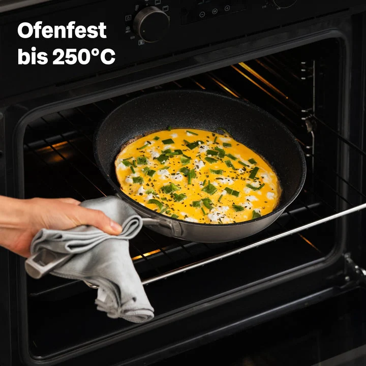 B-Ware SILBERTHAL Bratpfanne Pfanne Edelstahl Ø 20 cm Herd Induktion Spülmaschine Ofen