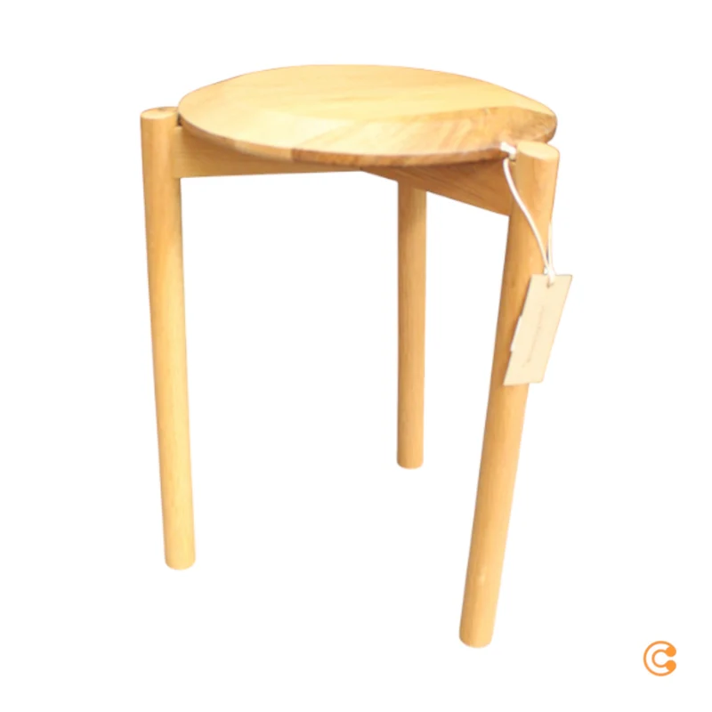 B-Ware Bloomingville Hocker Sitzhocker Sitzmöbel Gil Holzhocker 45 cm SIEHE TEXT/FOTO