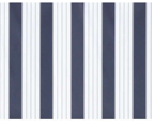 B-Ware Hornbach Klemmmarkise Balkonmarkise Sonnenschutz Markise 3x1,5 blau weiss