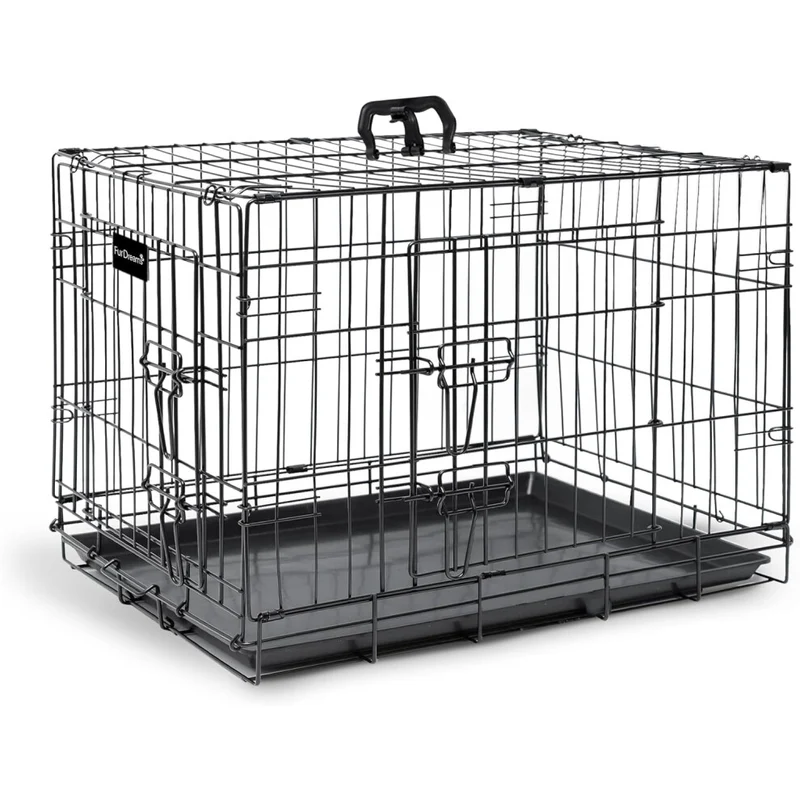 B-Ware Keplin Furdreams Hundebox Hundekäfig Hundekäfig Größe L 2 STÜCK
