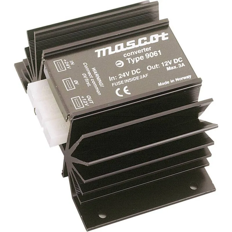 B-Ware Mascot DC/DC Wandler Spannungswandler Netzteil 9061 Anleitung 24V 6V 1.5A