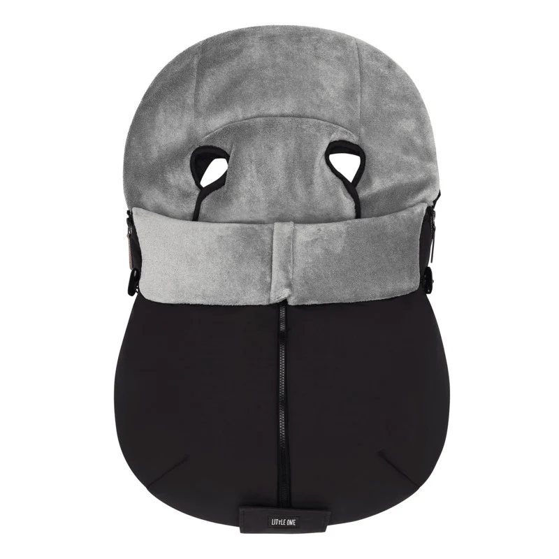 B-Ware LITTLE ONE Winterfußsack Babyschlafsack Fußsack Kinderwagen Ice Blau