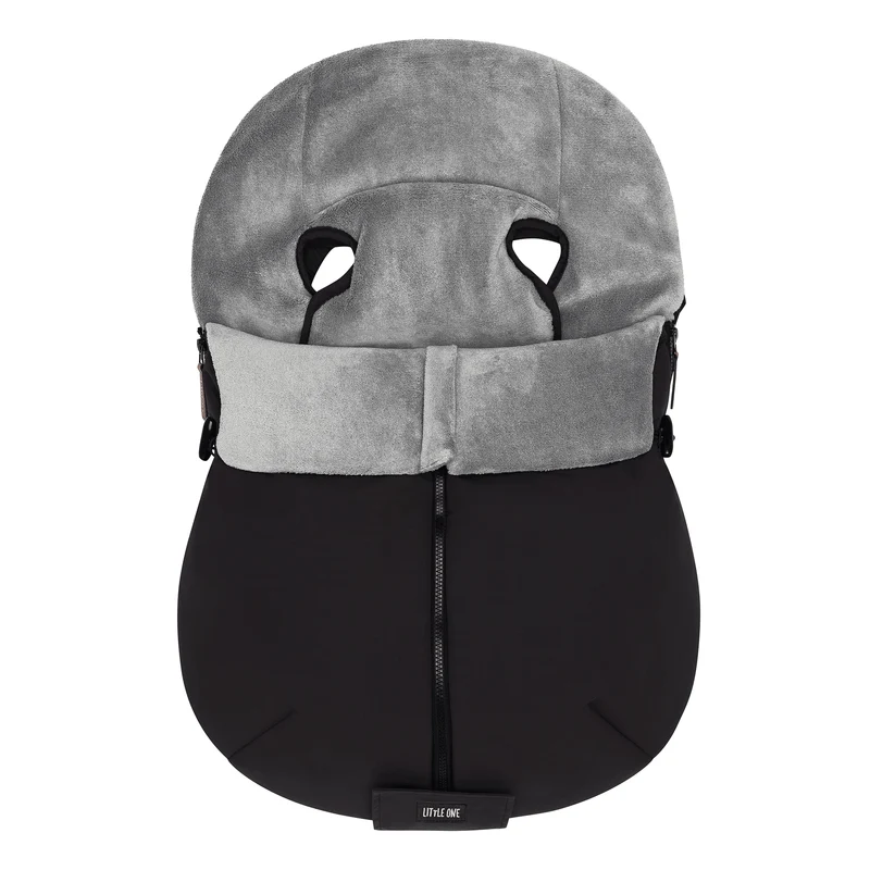 B-Ware LITTLE ONE Winterfußsack Babyschlafsack Fußsack Kinderwagen Ice Blau