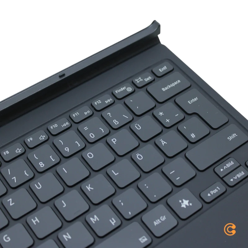B-Ware Samsung Tastatur Keyboard Book Cover EF-DX825 Galaxy Tab S10+ S9+ S9 FE+ Schwarz