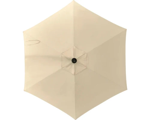 B-Ware Soluna Ersatzbezug Bezug Sonnenschirm 6101913 Lyon 300 cm ecru Kunstfaser
