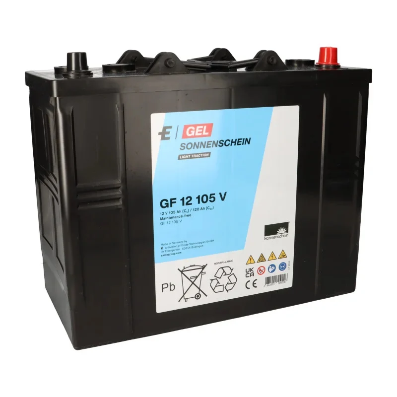 B-Ware Exide Antriebsbatterie Blockbatterie Batterie GF 12 105 V 12V SIEHE TEXT/FOTO