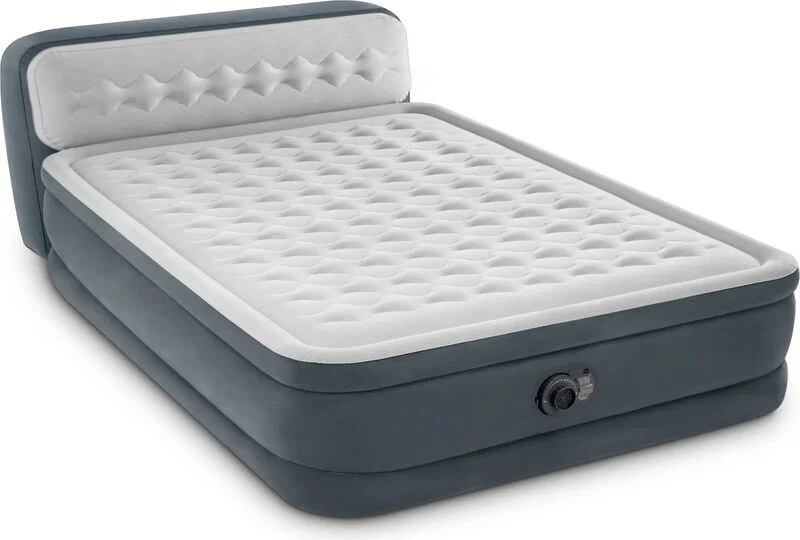D-Ware Intex Luftbett DuraBeam UltraPlushHeadboard mit 220 V Pumpe Queen DEFEKTWARE