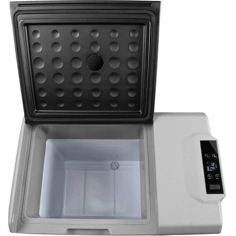 B-Ware Kompressor Kühlbox Yukon 50l Kühlgerät mit App Steuerung und USB Anschluss grau