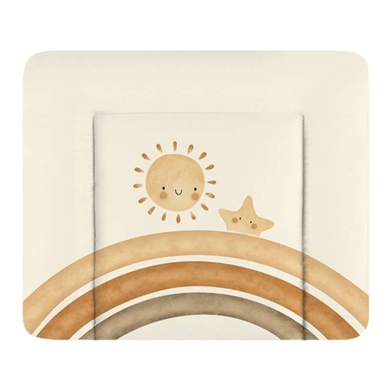 B-Ware Zöllner Wickelauflage Softy Sunrise wasserdicht allergikerfreundlich sanft 75x85