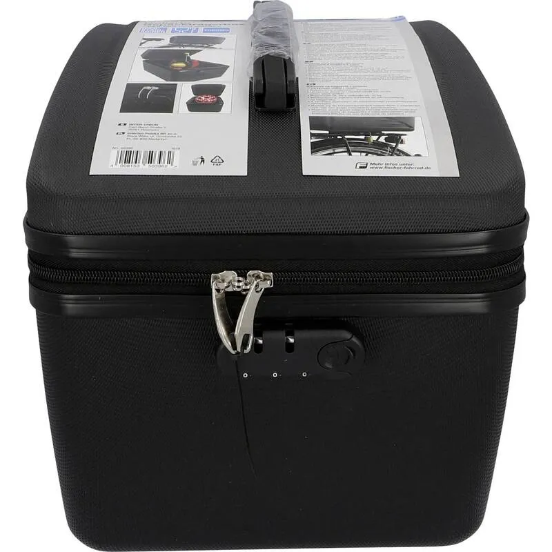 B-Ware Fischer Fahrrad Kühlbox Passiv 19l schwarz Gepäckträgerbox Transportbox 10kg