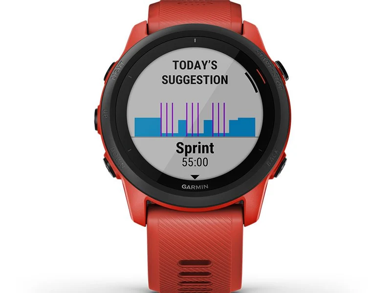 B-Ware Garmin Sportuhr Uhr Forerunner 745 GPS Triathlonuhr Trainingsuhr Onesize Rot