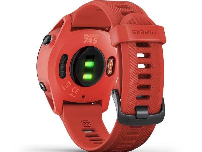 B-Ware Garmin Sportuhr Uhr Forerunner 745 GPS Triathlonuhr Trainingsuhr Onesize Rot