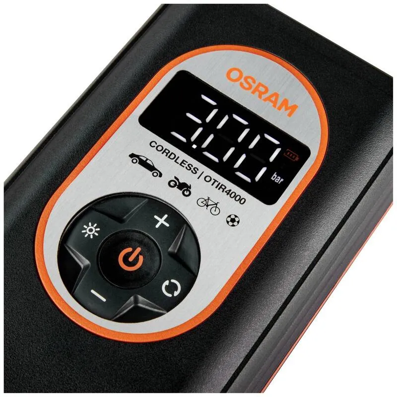 B-Ware Osram Automotive Kompressor Reifenfüller TYREinflate 4000 8.3 bar kabellos
