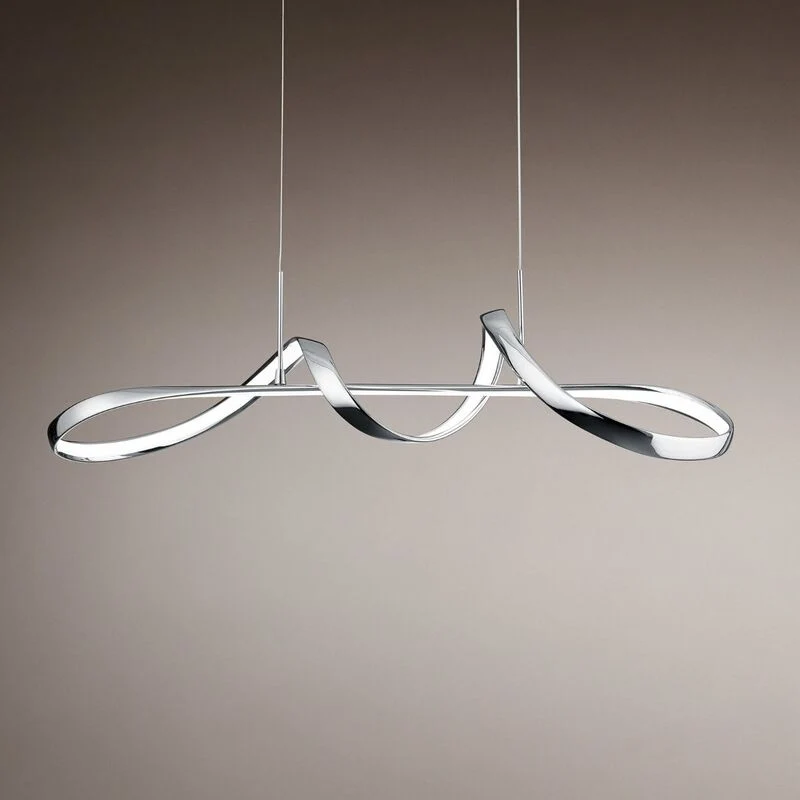 B-Ware Trio Perugia Pendelleuchte Deckenleuchte Leuchte Lampe Wohnzimmerlampe Chrom655