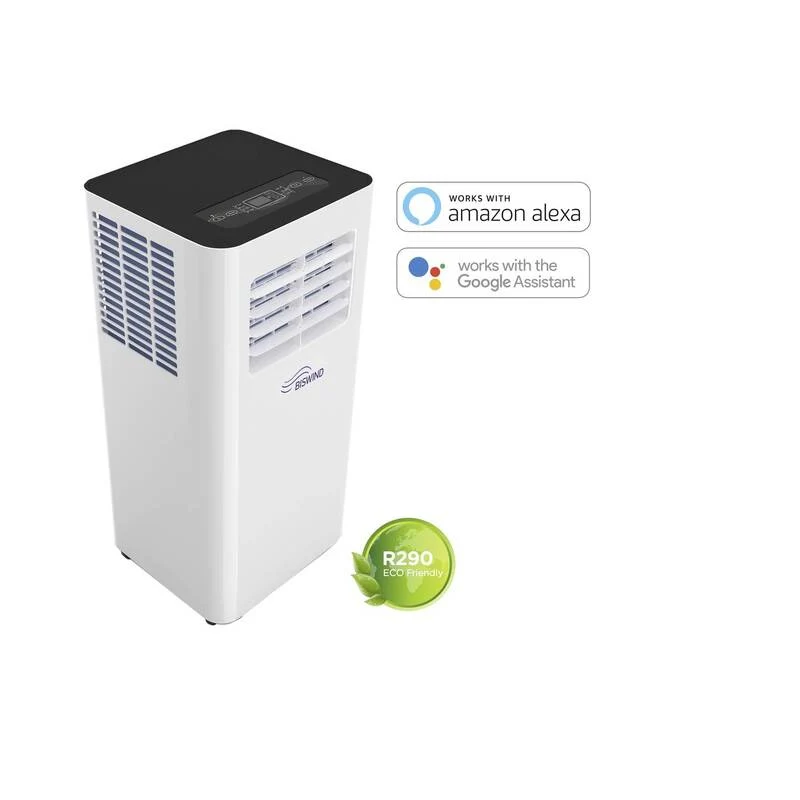 B-Ware BISWIND Monoblock-Klimagerät PAC9000 2,6 kW Kühlgerät Wifi für 80 m² weiß