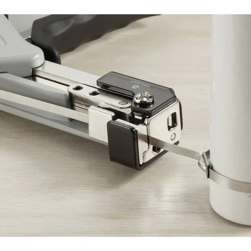 B-Ware TOOLCRAFT Kabelbinderzange Edelstahlkabelbinder Grau Schwarz-Grau Zange