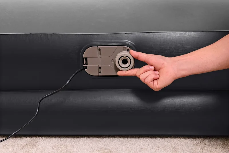 B-Ware Bestway TriTech Luftbett Gästebett Matratze Aerolux mit Elektropumpe Double153