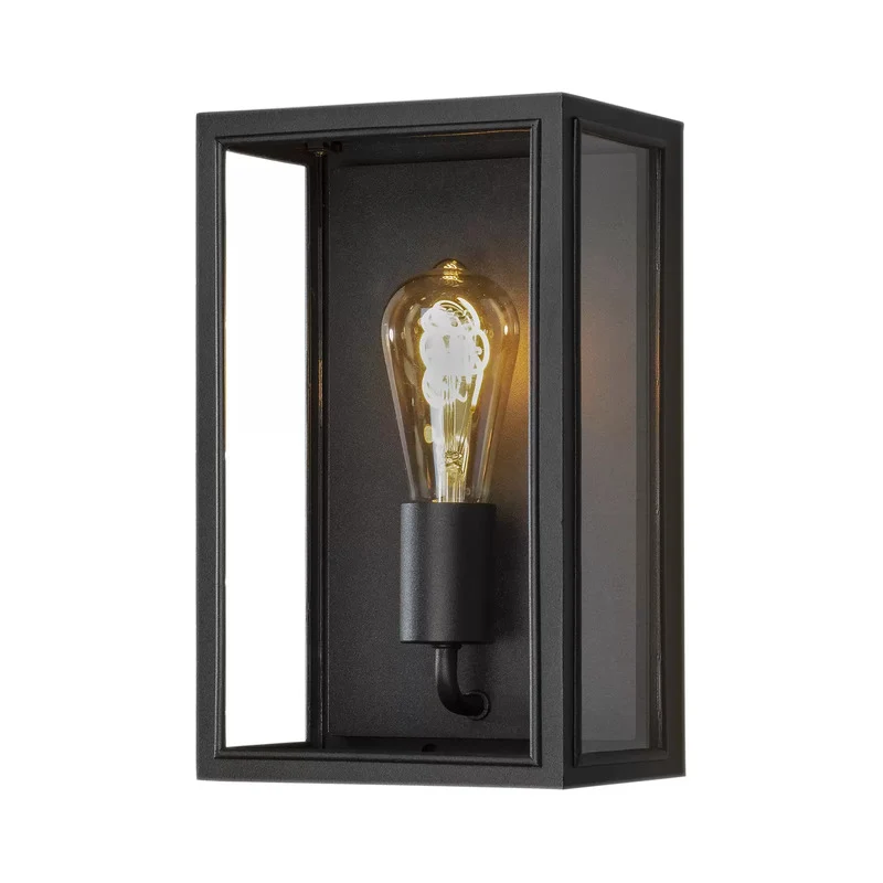 B-Ware Konstsmide Außenwandleuchte Carpi Wandleuchte Leuchte Lampe Schwarz 18 X 30 Cm