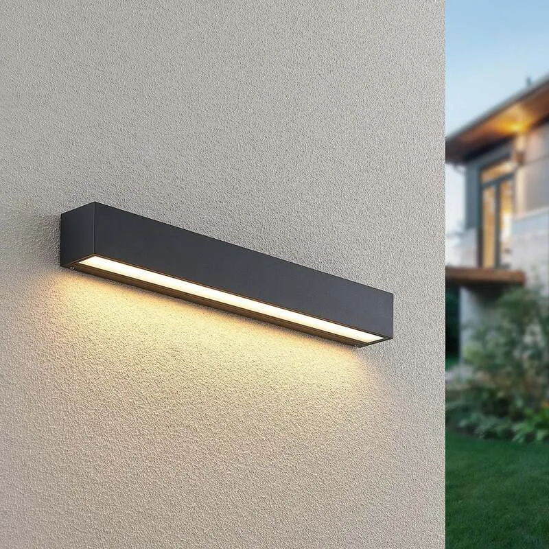B-Ware Lucande Lengo Led Wandleuchte Gartenleuchte Außenwandleuchte Dekolampe Led Gr180