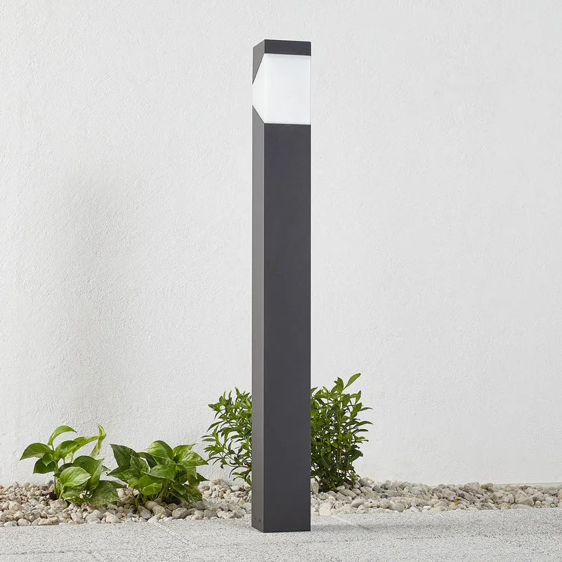 B-Ware Lucande Wegeleuchte Kiran Aus Aluminium Gartenleuchte Wegelicht Außenleuchte 732