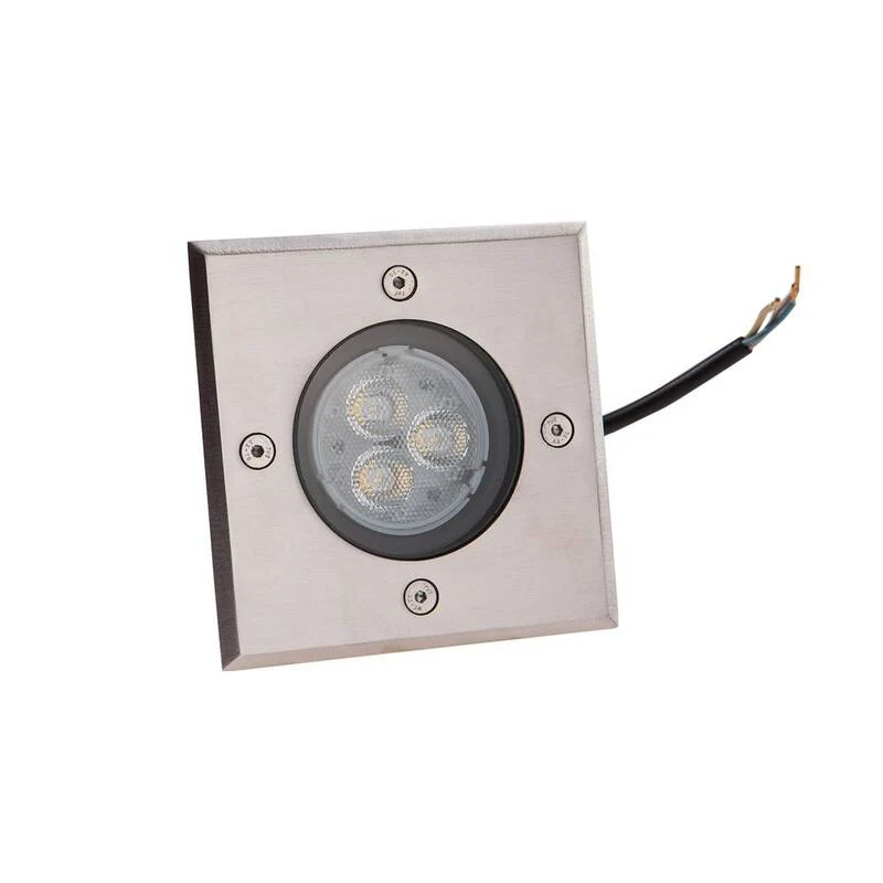 Lindby Eckige LED-Bodeneinbauleuchte Ava Bodeneinbaulampe Einbaulampe Lampe I373