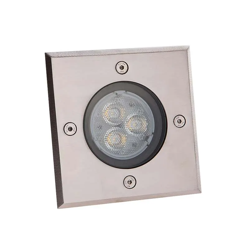 Lindby Eckige LED-Bodeneinbauleuchte Ava Bodeneinbaulampe Einbaulampe Lampe I373
