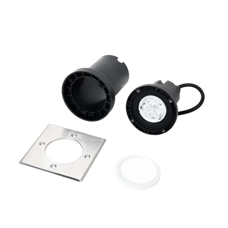 Lindby Eckige LED-Bodeneinbauleuchte Ava Bodeneinbaulampe Einbaulampe Lampe I373