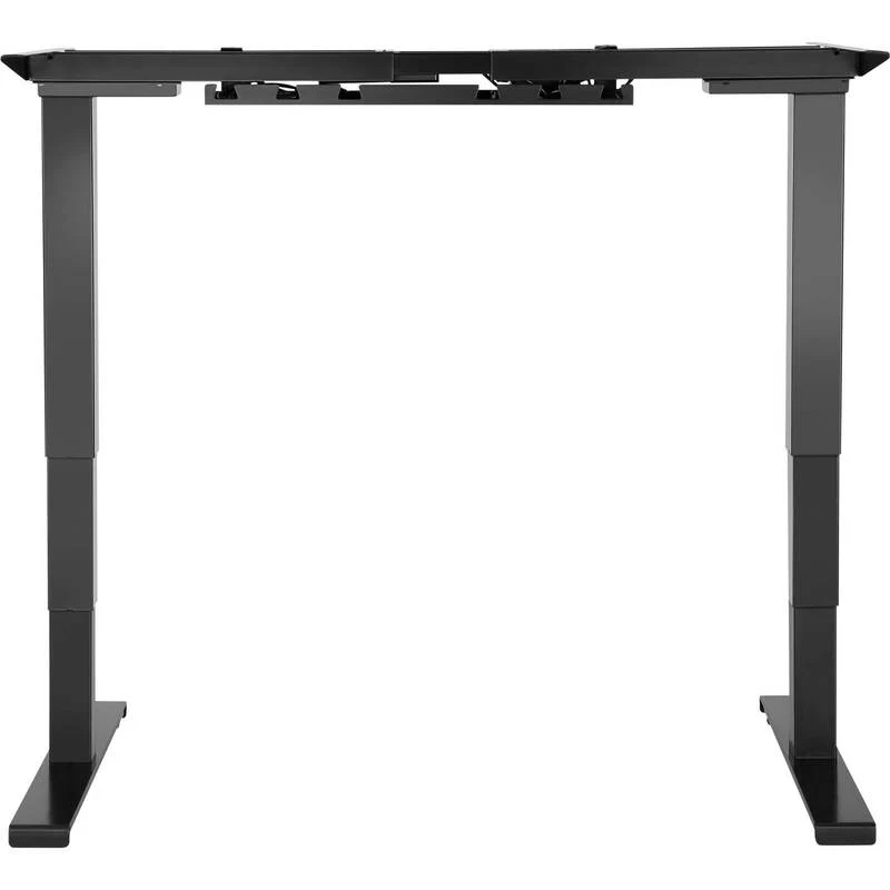 B-Ware SpeaKa Professional Sitz- Steh- Schreibtischgestell Gestell SP-SDF-500 Schwarz