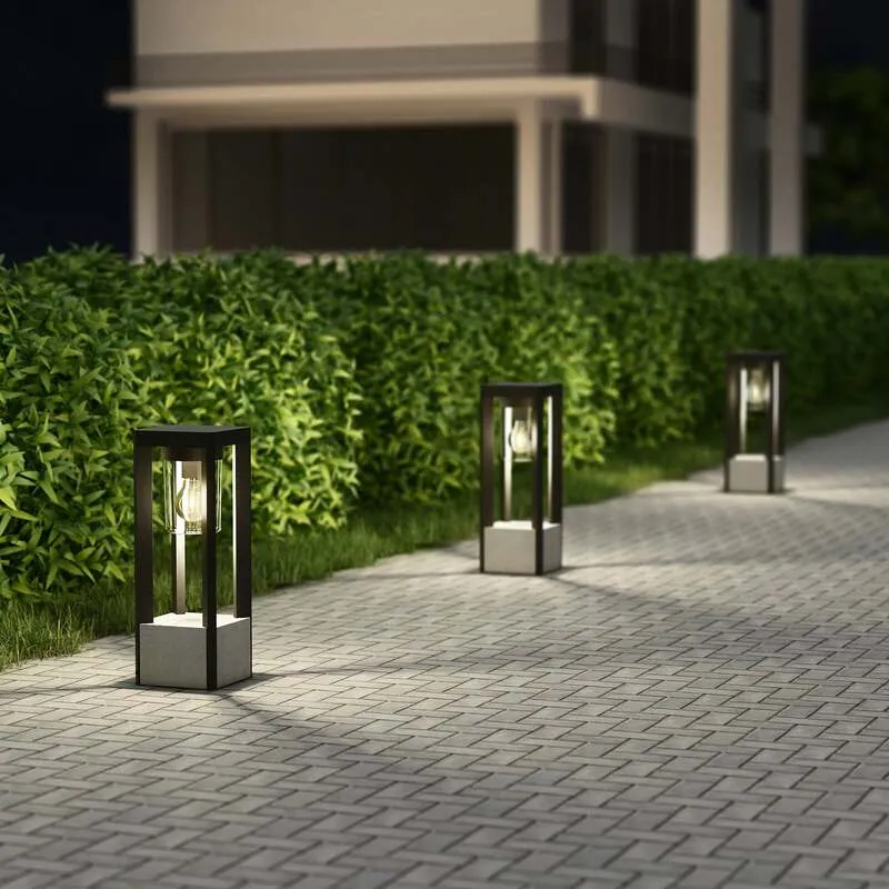 B-Ware Lucande Kalisa Sockelleuchte Sockellampe Gartenlampe Wegeleuchte Lampe Leucht106