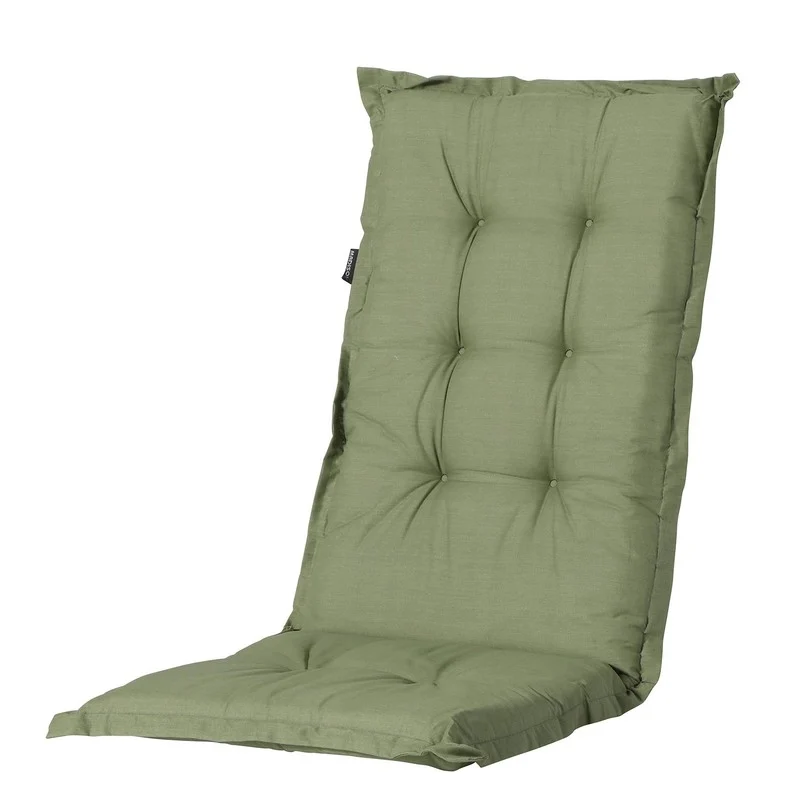 B-Ware Madison Gartenstuhlauflage Kissen Basic Grün 50x123cm UV-beständig 7cm dick