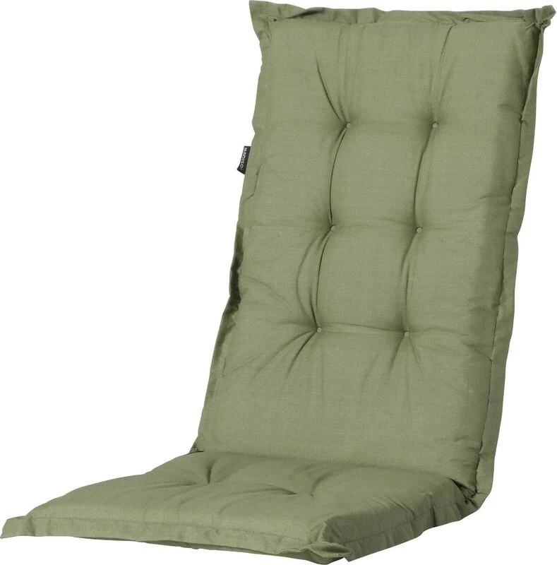 B-Ware Madison Gartenstuhlauflage Kissen Basic Grün 50x123cm UV-beständig 7cm dick
