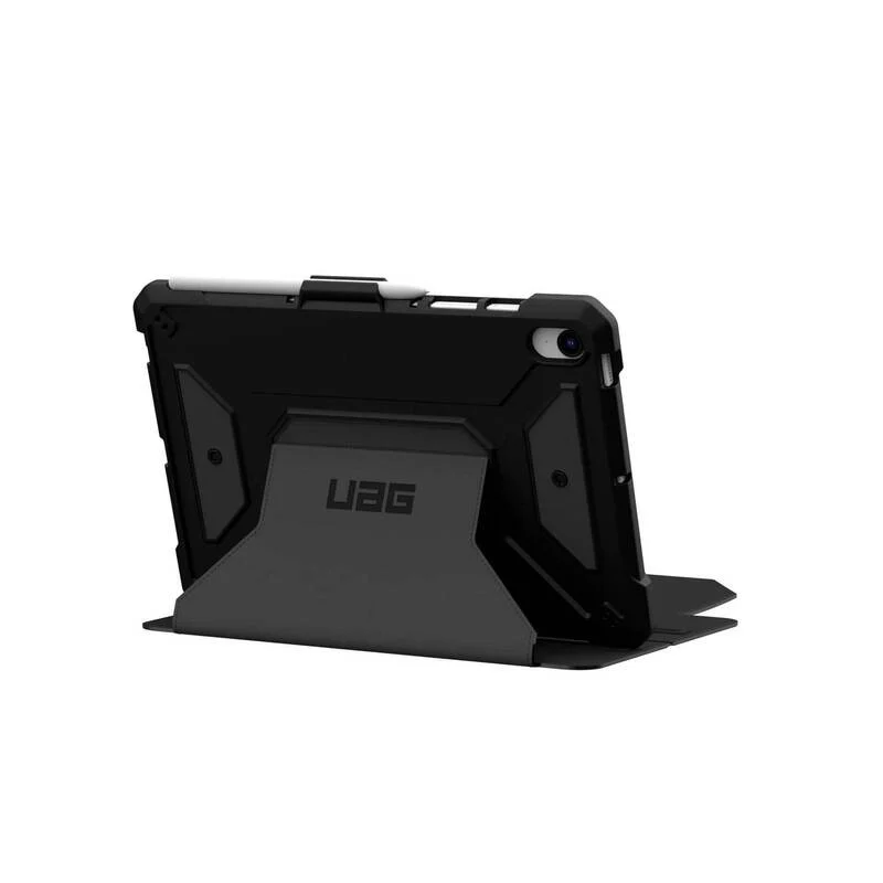 B-Ware Urban Armor Gear Metropolis SE Tablet-Cover Schwarz Book Cover stoßfest