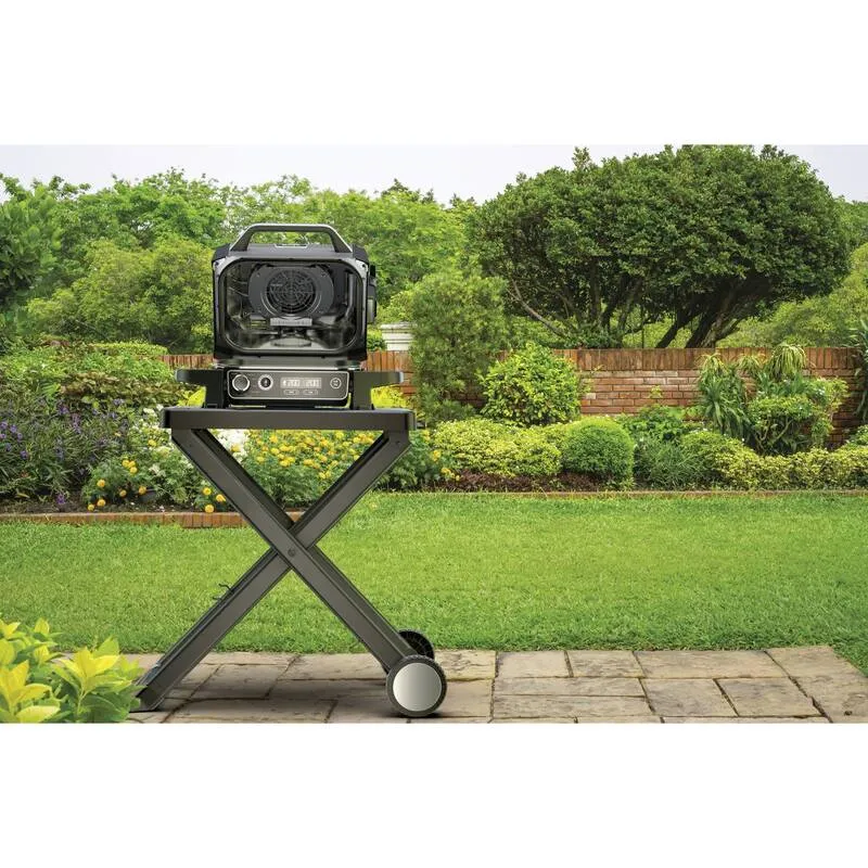 B-Ware Ninja Grillgestell Stand Grillständer klappbar Schwarz für OG701 OG751 840x570mm