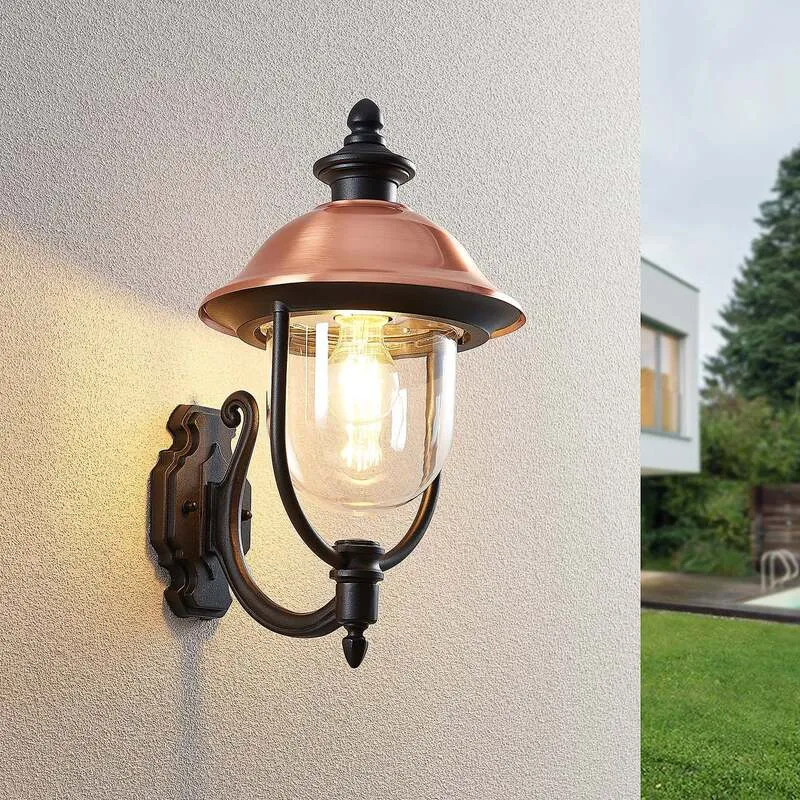 B-Ware Lindby Clint Außenwandleuchte Gartenleuchte Terrassenlicht Deko Außenleuchte 213