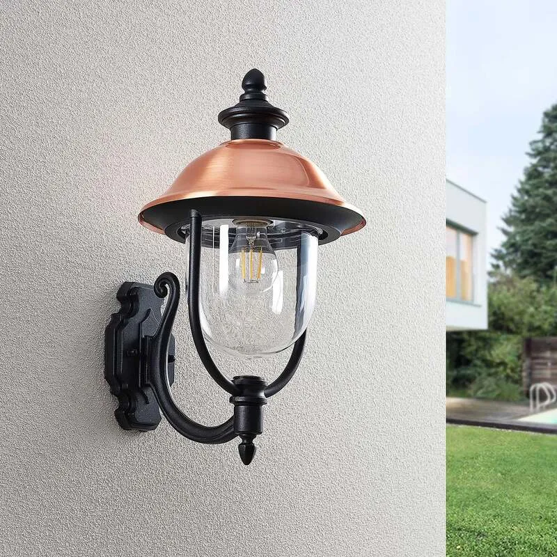 B-Ware Lindby Clint Außenwandleuchte Gartenleuchte Terrassenlicht Deko Außenleuchte 213