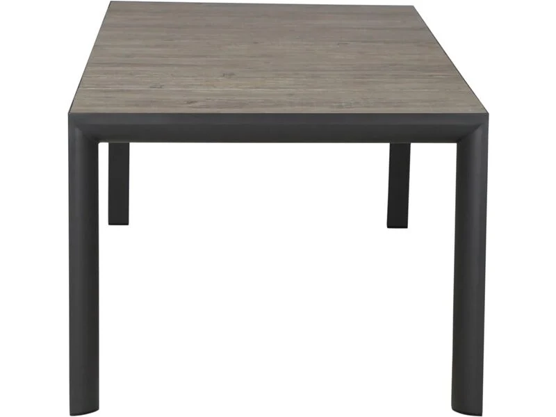 B-Ware Siena Garden Gartentisch Silva Rechteckig Keramik Anthrazit 100x220cm für 8