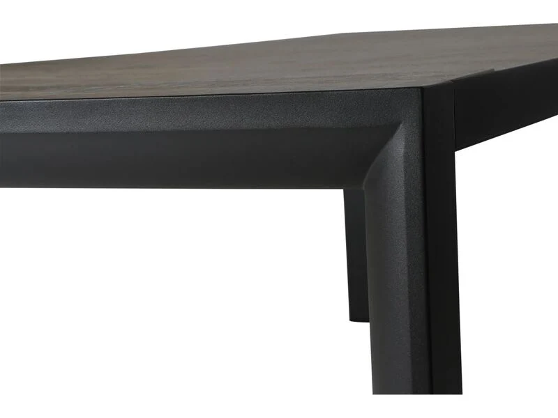 B-Ware Siena Garden Gartentisch Silva Rechteckig Keramik Anthrazit 100x220cm für 8