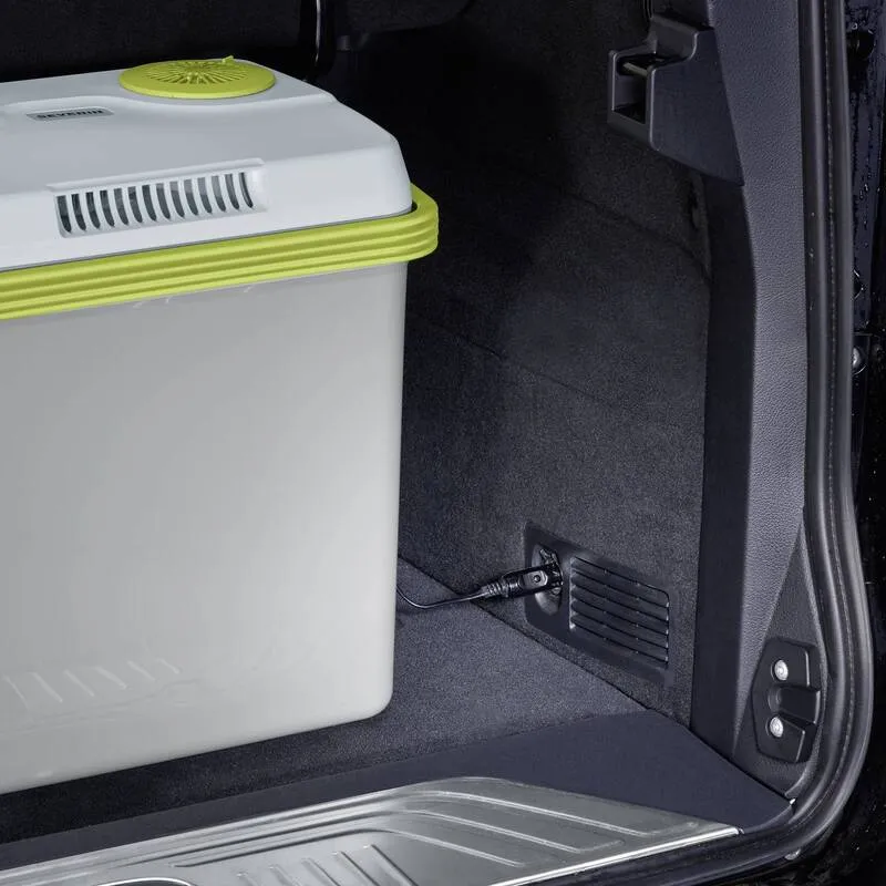 B-Ware Severin Kühlbox Thermoelektrisch 25l Grau Grün 5V 12V 230V für Reisen und