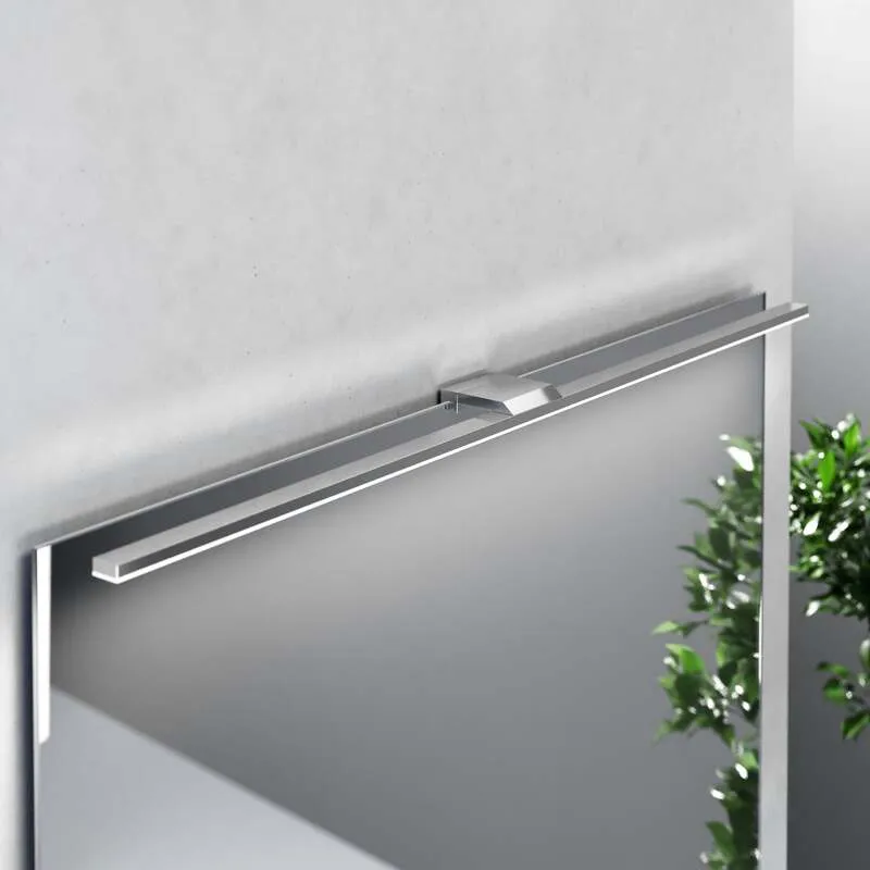 B-Ware Triga Spiegelleuchte Spiegelbeleuchtung Led Leuchte Chrom Badezimmerlampe 80724