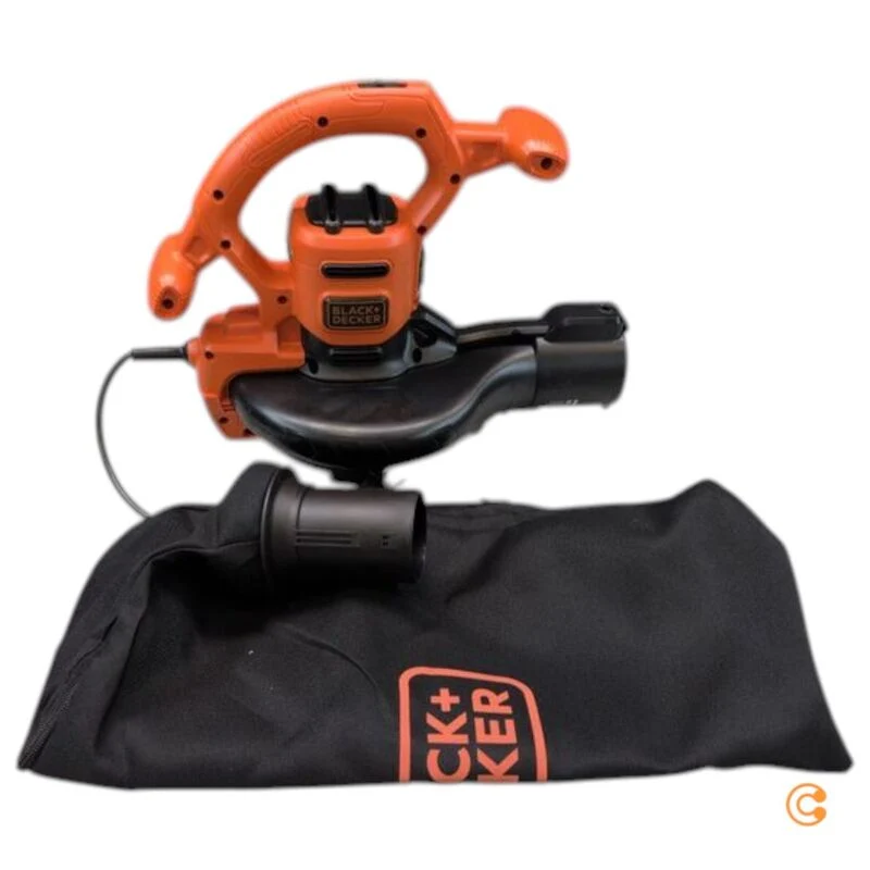 B-Ware Black & Decker Laubsauger 3-in-1 BEBLV260-QS 2600W Häcksler Fangsack 40l
