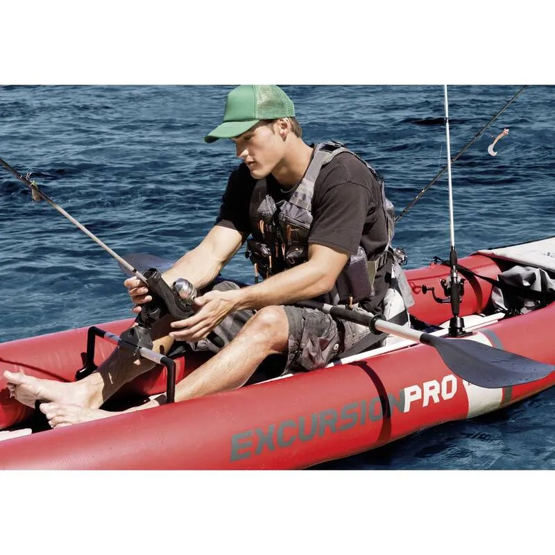 B-Ware Intex Kajak ExcursionPro K2 aufblasbar 2 Personen Angelkajak Paddeltour 384x94cm