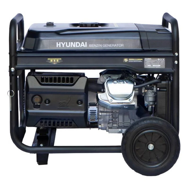 B-Ware HYUNDAI Benzin Generator HY8500LEK-T Stromerzeuger 16.3PS Notstromaggregat