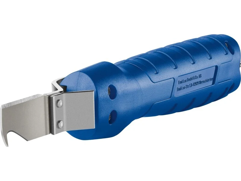 B-Ware LUX-TOOLS Kabelmesser Universal stufenlos einstellbar inkl Reservemesser